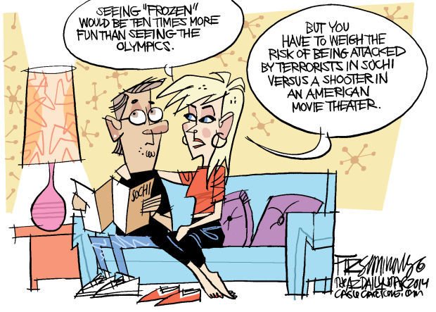 Daily Fitz Cartoon: Risk
